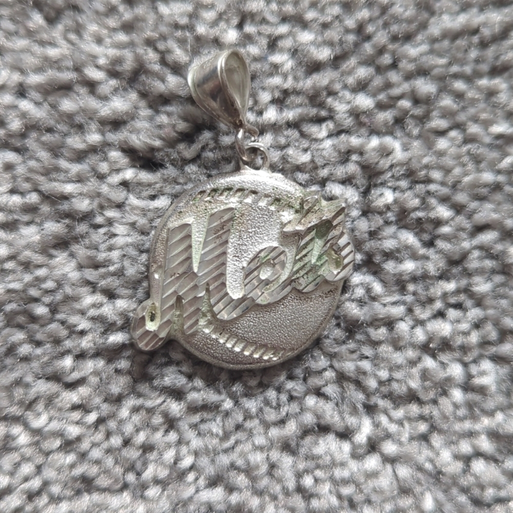 Sterling Silver 925 Mets pendant